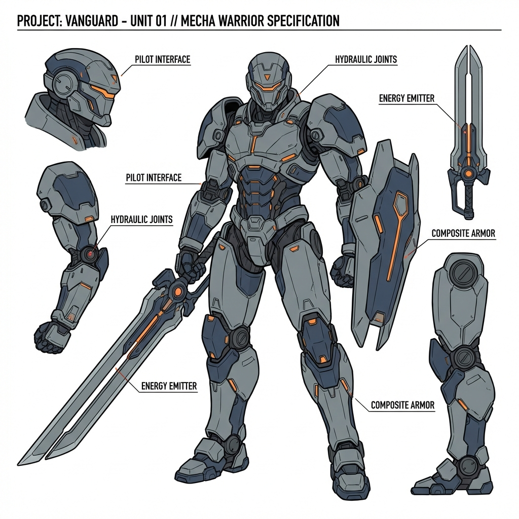 Mecha Warrior Spec